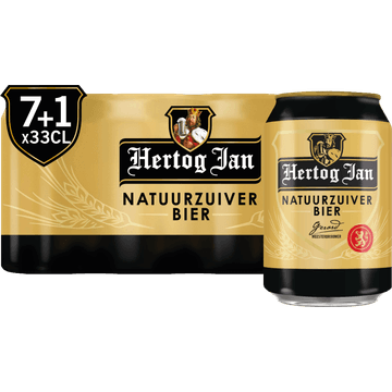 Hertog Jan - Pilsener - Blik - 7 + 1 x 330ML