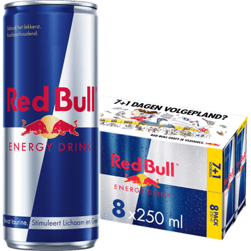 Red Bull Energy Regular 7+1 250ML