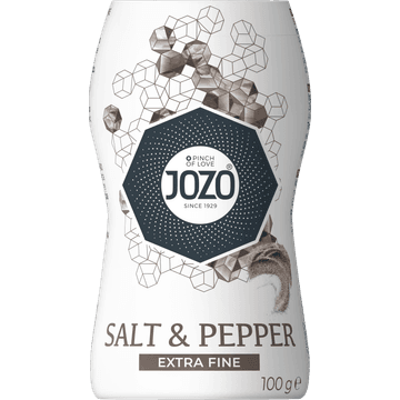 JOZO Salt & Pepper Extra Fine 100 g
