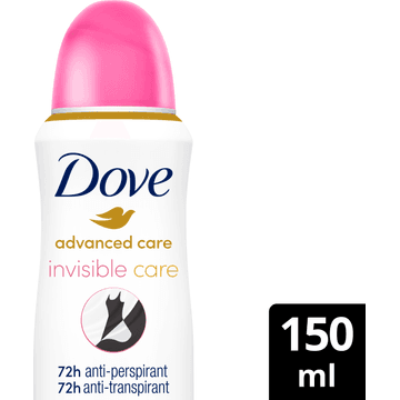 Dove Advanced Care Anti-Transpirant Deodorant Spray Invisible Care 150 ML