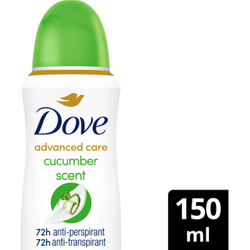 Dove Advanced Care Go Fresh Anti-Transpirant Deodorant Spray Cucumber & Green Tea 150 ML