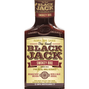Remia Black Jack Smokey BBQ Sauce 450ml