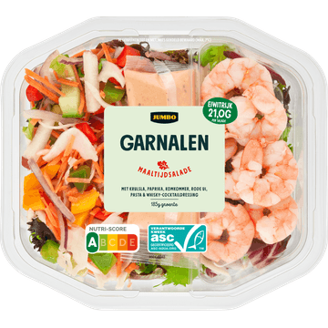 Jumbo Maaltijdsalade Garnalen met Whisky-cocktaildressing 400g