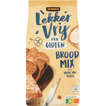 Jumbo Lekker Vrij van Gluten Broodmix 450 g