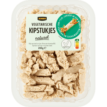 Jumbo Vegetarische Kipstukjes Naturel 200 g
