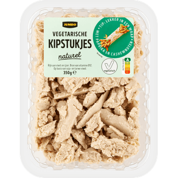 Jumbo Vegetarische Kipstukjes Naturel 350 g
