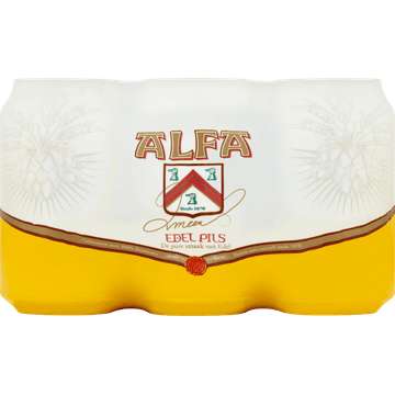 Alfa Edel Pils Blikken 6 x 33 cl