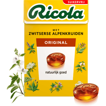 Ricola Original suikervrij doosje 50 g