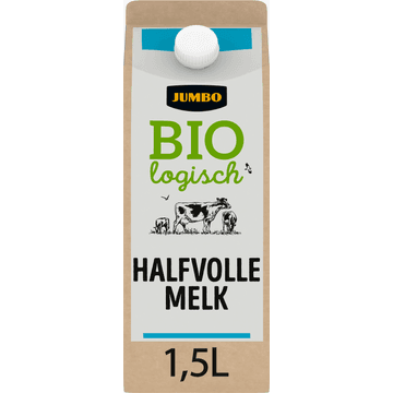 Jumbo Biologisch Halfvolle Melk 1,5 L