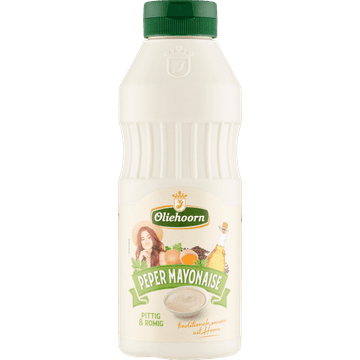 Oliehoorn Peper Mayonaise Pittig & Romig 465 ml