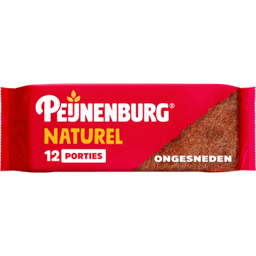 Peijnenburg ontbijtkoek naturel ongesneden 12 porties
