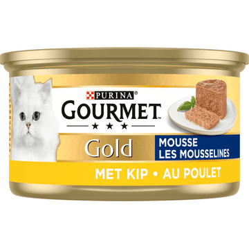 Gourmet Gold Mousse Kattenvoer natvoer met Kip