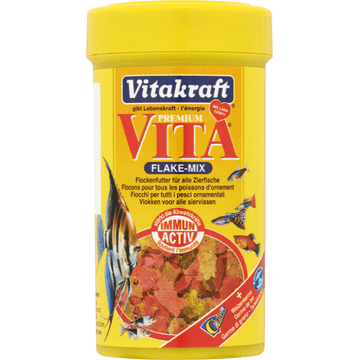 Vitakraft Vissenvoer Premium Vita Flake-Mix Vlokken voor Siervissen 18g