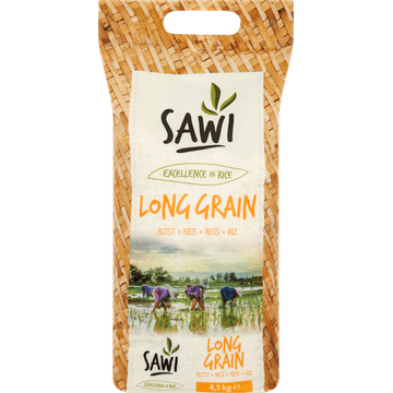 Sawi Long Grain Rijst 4,5 kg