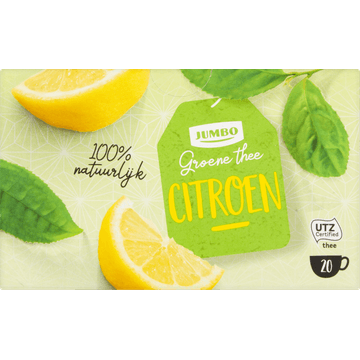 Jumbo Groene Thee Citroen 20 Stuks