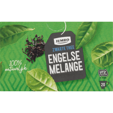 Jumbo Zwarte Thee Engelse Melange 20 Stuks