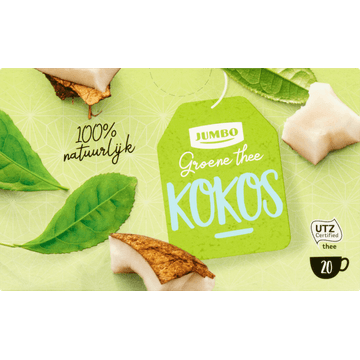Jumbo Groene Thee Kokos 20 Stuks 30 g