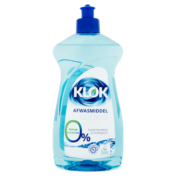 Klok Ecologisch Afwasmiddel Original 500ML