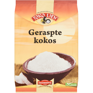 Toko Lien Geraspte Kokos 300 g