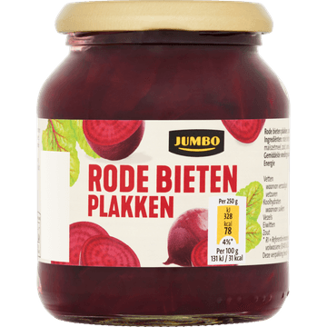 Jumbo Rode Bieten Plakken 340 g