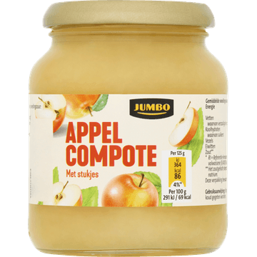 Jumbo Appelcompote met Stukjes 350 g