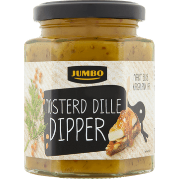 Jumbo Mosterd Dille Dipper 190 g