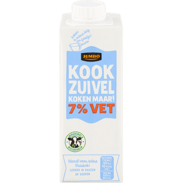 Jumbo Kookzuivel 7% Vet 250 ml