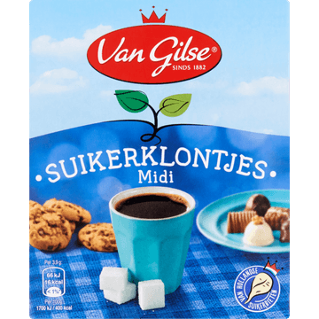 Van Gilse Suikerklontjes Midi 750 g