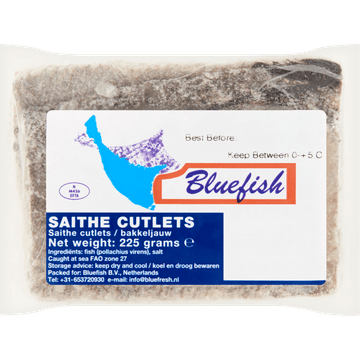 BlueFish Bakkeljauw 225 g