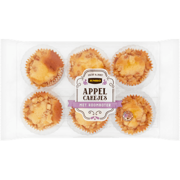 Jumbo Appelcakejes 6 Stuks