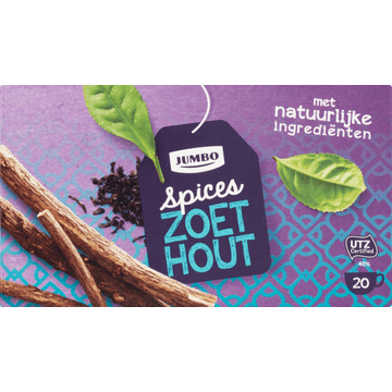 Jumbo Spices Zoethout 20 Stuks
