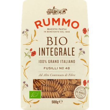 Rummo Bio Volkoren Fusilli N° 48 500 g