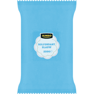 Jumbo Rolfondant Blauw 250 g