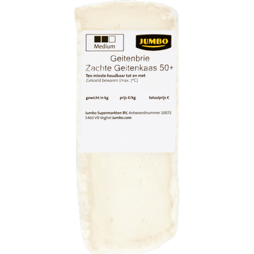 Jumbo Geitenbrie Zachte Geitenkaas 50+ ca.110 g