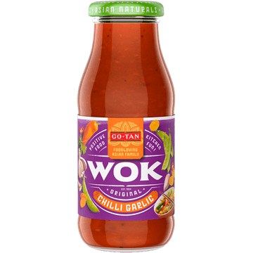 Go-Tan Wok Original Chilli Garlic 240 ml