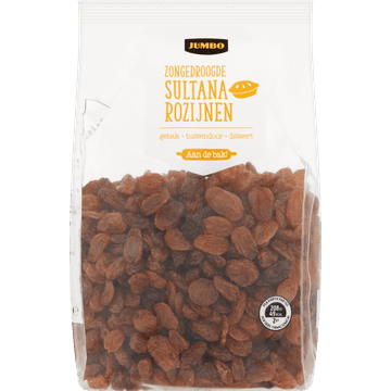 Jumbo Zongedroogde Sultana Rozijnen 500 g