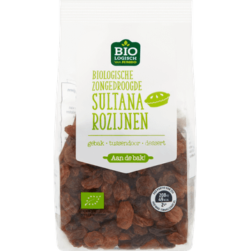 Jumbo Zongedroogde Sultana Rozijnen Biologisch 250g