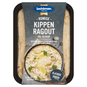 Lochtman Romige Kippenragout Vol Au Vent 500 g