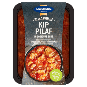 Lochtman Rijkgevulde Kip Pilaf in Zoetzure Saus 500 g