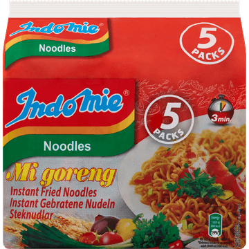 Indomie Noodles Mi Goreng Instant Fried 5 x 80 g
