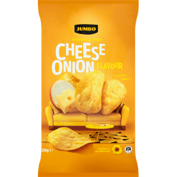 Jumbo Knapperige Cheese Onion Chips 250 g