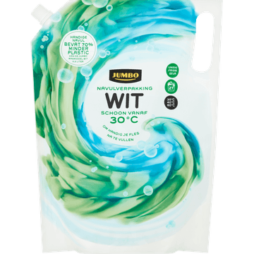 Jumbo Navulverpakking Wit 1,485 L 27 Wasbeurten
