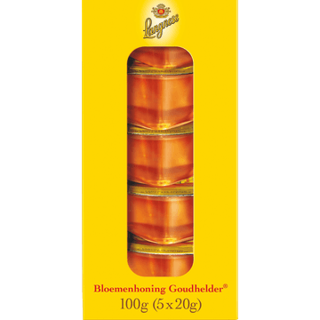 Langnese Bloemenhoning Goudhelder Minis 5 x 20g