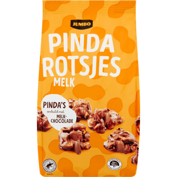 Jumbo Melkchocolade Pindarotsjes 250 g