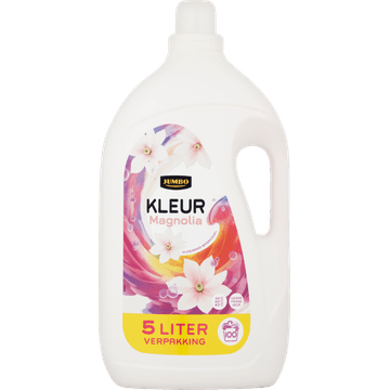 Jumbo Kleur Magnolia Vloeibaar Wasmiddel 100 Wasbeurten 5L
