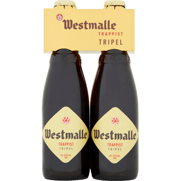 Westmalle - Trappist Tripel - Fles - 4 x 330ML