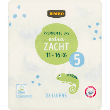 Jumbo Premium Luiers Maat 5 11-16 kg 22 Stuks