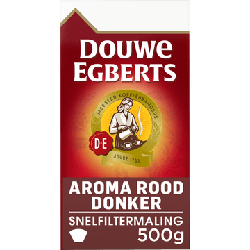 Douwe Egberts Aroma Rood Donker Filterkoffie 500 g