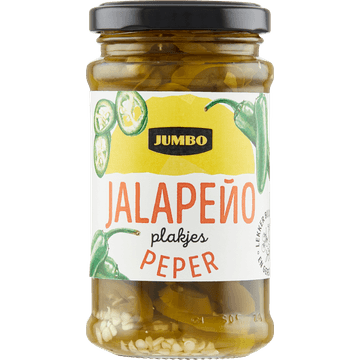 Jumbo Jalapeño Peper Plakjes 225 g
