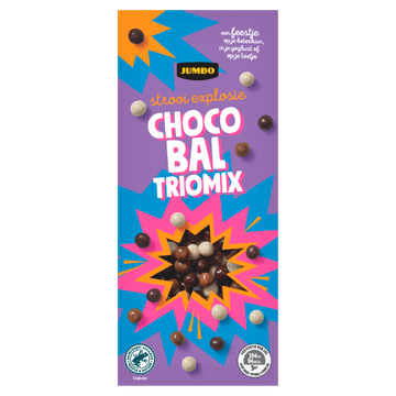 Jumbo Choco Bal Triomix 200 g